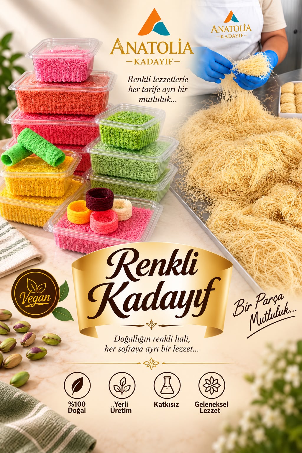 Renkli Tel Kadayıf